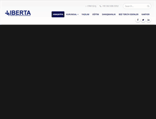 Tablet Screenshot of liberta.com.tr