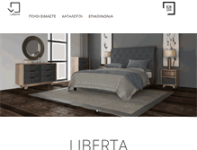 Tablet Screenshot of liberta.com.gr