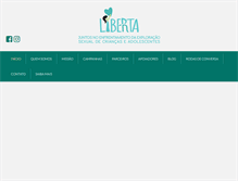 Tablet Screenshot of liberta.org.br