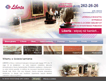 Tablet Screenshot of liberta.com.pl